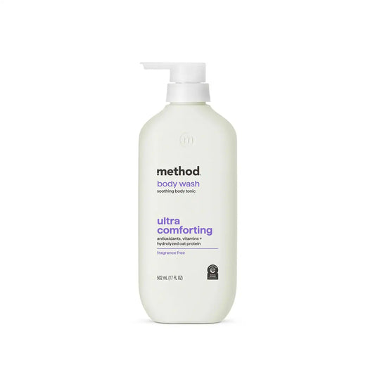 body wash tonic - ultra comforting, antioxidants, vitamins + hydrolyzed oat protein, 17 fl oz