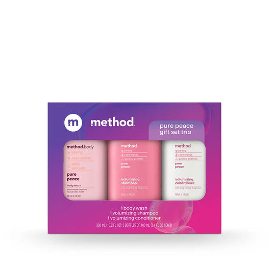 travel-sized gift set trio - pure peace, 10.2 oz