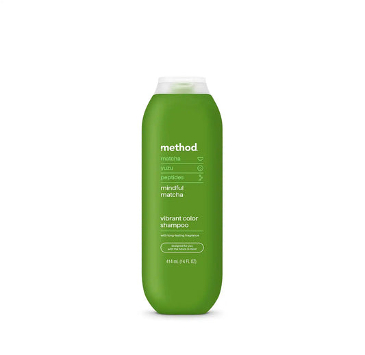 vibrant color shampoo - mindful matcha, 14 fl oz