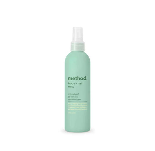 body + hair mist - pistachio + vanilla, 8 fl oz