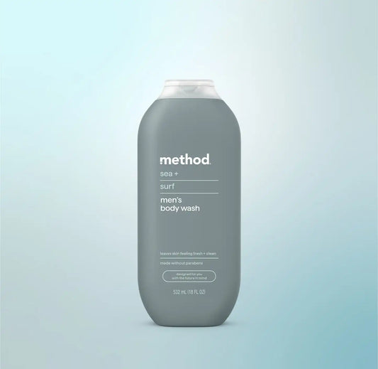 men's body wash - sea + surf, 18 fl oz