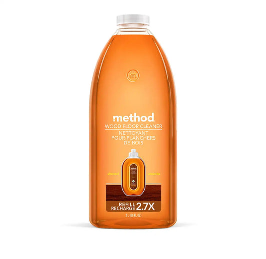 squirt + mop hardwood floor cleaner refill - almond, 68 fl oz