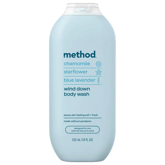 body wash - wind down, 18 fl oz