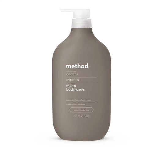 men's body wash - cedar + cypress, 28 fl oz