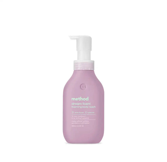 dream foam | foaming body wash - white flower + tuberose, 13.5 fl oz