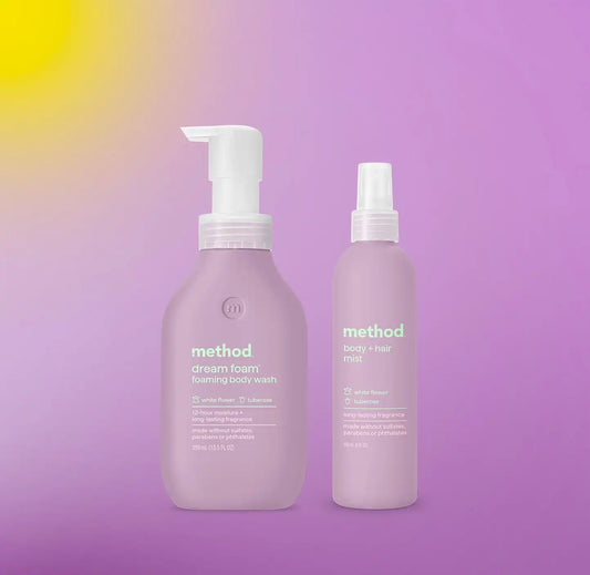 white flower + tuberose body wash + mist duo